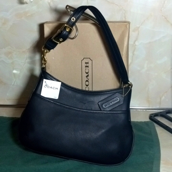 Coach | Bags | Nwt Coach Vintage Black Legacy W Demi Hobo Bag